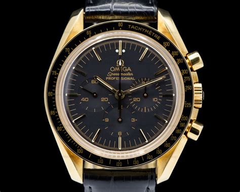 omega speedmaster yellow black